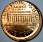 1999 Error Off Center Lincoln Cent Nice Bu   O c Coin Lot  102   Free Ship