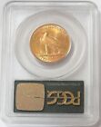 1932 Gold Us  10 Indian Head Eagle Coin Green Label Pcgs Mint State 64 Pq