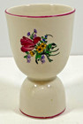 Fondeville Ambassador Ware Egg Cup 4  Floral Pink Rose Vintage