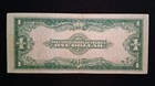 1923  1 Dollar Silver Certificate Large Size Note  horseblanket   Vf-f Condition