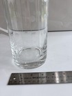 Mcm Vintage Atomic Etched Cocktail Martini Pitcher - 10 3 8    4 Inch Diameter