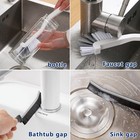 11pcs Crevice Cleaning Brush Set  Hard Bristle Gap Cleaner Mix Colors 