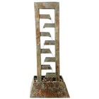 Stacked Slate Freestanding Waterfall Fountain - 49 In By Sunnydaze