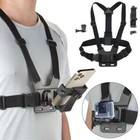 360   Mobile Phone Chest Mount Harness Body Strap Holder For Iphone Samsung Gopro
