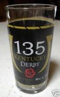 Kentucky Derby Glass Horse Racing 135 Souvenir Hat Lawn Jockey Green Yellow Rose