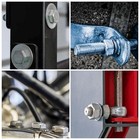 1100 Pcs Flat Washers Assortment Kit-304 Stainless Steel  9 Metric Size  m2   m12 