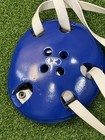 Cliff Keen Signature Wrestling Headgear Blue White Adult Adjustable Ear Guards