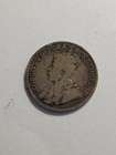 Canada 1916 25 Cents  Canadian Quarter Sterling Silver  925 Silver Coin Fine