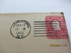 1903 Us Postal History Maddox Table Co  Jamestown Ny Cancel 2c Washington U386