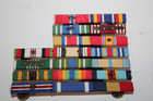 Us Army Mounted Ribbon Bar Set Military Uniform Award Ribbons Pin Back