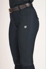 Maya Delorez Performance Full Seat Breeches Black M Compression Tights Riding
