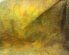 Swamp Magic Hand Dyd Rug Hooking Wool  1 8 Yard  Spotted Cur  Green Brown Yellow