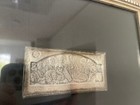 Antique Judaica Sterling Silver Hand Chased Plaque Rabbis Studing Torah
