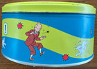 Tintin Herg   Moulinsart  Temple Du Soleil 2008 Round Cookie Tin