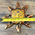Celestial Sun Garden Mosaic  Resin Design Wall Decor 9 In