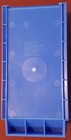 Akro-mils 30-230 Blue Hanging Stacking Bins  10-7 8 l X 5-1 2 w X 5 h  Lot Of 2