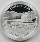 2009 Canada The Jubilee Train Locomotive  20 Fine Silver Royal Canadian Mint