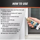 Lot Of 2   Dap Clear Silicone Max All-purpose Window Door Sealant 2 8 Oz New