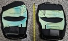 Pro-designed Custom Black Denim Black Out Knee Pads Size Lg  Confort Strap Bmx
