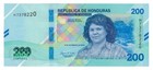 Honduras 200 Lempiras  11 09 2023  - National Women s Day p-114a  B358a Unc