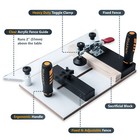 Powertec 71765 Rail Coping Sled For Router Tables  Precision Woodworking Jig