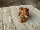 Swedish Folk Art Nils Olsson Hand Painted Dala Horse 