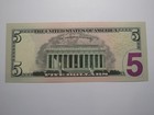  5 2013 Near Solid Serial Number Federal Reserve Bank Note Bill  88888838 Unc   