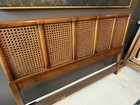Drexel  accolade Collection  Cane   Walnut Headboard  Classic Design  Queen