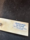 Vtg 3 1 2    X 1    Pink Hearts Lucinda People Pins Pin brooch- Costume Jewelry