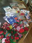 Nice Lot Of 140 Fabric Appliqu  s Iron-on   Sew On Mix Different Sizes   Styles