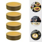 100pcs Charger Plates Set Round Gold Serving Plate For Wedding Party Baby Shower