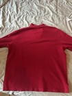 Polo Ralph Lauren Red Cotton Knit 1 4 Zip Mock Neck Sweater Men s Size L