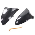 Real Carbon Fiber Mirror Cover Replacement Caps For 2015-2020 Bmw F80 M3 F82 M4