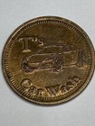 T s Car Wash Coin Token 22mm  pz1