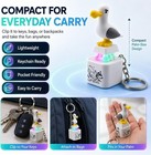Seagull Mine Button Keychain  Seagull Mine Button  Rechargeable Fidget Clicker C