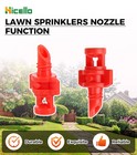100pcs Drip Irrigation Emitters Micro Sprinkler Heads Micro Garden Lawn Water Sp
