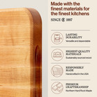 John Boos Chop-n-slice Wood Cutting Board With Finger Grips  Maple 18 x12 