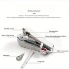 Portable Mini Sewing Machine Cordless Hand Held Easy Stitch Home Use Handheld