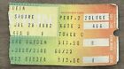 Queen Ticket Stub  7 28  1982 Madison Square Garden
