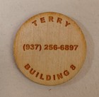 Proud To Be A Mason Freemason Trade Token Wood Coin Wooden Nickel Masonic