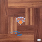 Mikal Bridges Signed Floorboard W  Jsa Coa  at63440 Ny New York Knicks