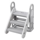 Foldable Kids Step Stool For Bathroom Sink Potty Training Learning Helper Stool