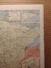 1961 Vintage Minnesota Authentic Old Atlas Map Life Pictorial Atlas Of The World