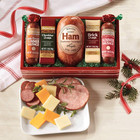 2 Holiday Gift Boxes -  High 5 Food Bundle - Assorted Summer Sausages And Cheese