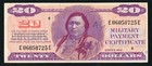 Us Mpc Used In Vietnam 20 Dollars Series 692 E06058725e No Pin Hole  2025-mpc84 