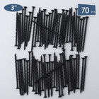 70pcs  8    3  Coarse Thread Black Drywall Screws  Wood Screws