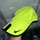 Nike Rafa Rafael Nadal Featherlight Hat Neon Volt Bull Polyester Tennis 2014