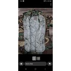 Cold Weather Woodland Camouflage Military Field Jacket Medium Regular Lowery