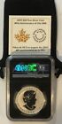 2019 Pf70 Gold Gilt Canada Silver  20 40th Anniv  Rev Pf First Day Of Production