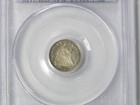 1858 Vf-35 Seated Half Dime -  Better Date Half Dime - Pcgs Graded